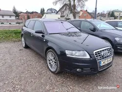 Czarny Używany 2008 Audi A6 Kombi | 37 000 zł