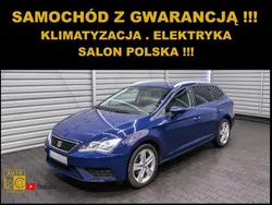 Niebieski ciemny Używany 2017 Seat Leon Kombi | 28 906 zł (Super Cena)