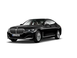 Black sapphire metallic metalizowany Używany 2020 BMW 740 Executive Sedan/Limuzyna | 244 900 zł