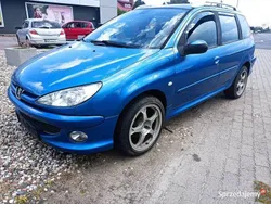 Niebieski Używany 2005 Peugeot 206 Kombi | 7300 zł (Dość drogi)