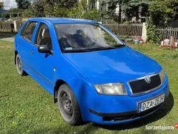 Niebieski Używany 2003 Skoda Fabia Hatchback | 3800 zł (Uczciwa cena)