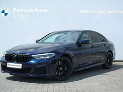 Niebieski (metalik) Używany 2021 BMW 540 Sedan/Limuzyna | 224 900 zł (Drogi)