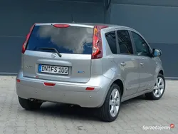 Srebrny Używany 2009 Nissan Note Minivan | 23 900 zł (Uczciwa cena)