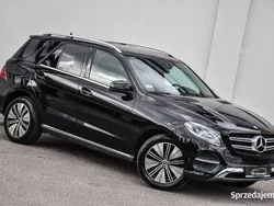 Czarny Używany 2016 Mercedes GLE250 AMG line SUV | 106 900 zł