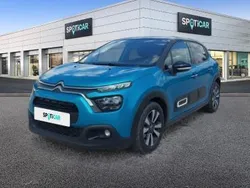 Niebieski Używany 2022 Citroën C3 PureTech Hatchback | 52 900 zł (Uczciwa cena)