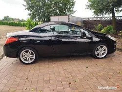 Czarny Używany 2012 Peugeot 308 CC Kabriolet | 26 300 zł