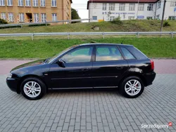 Czarny Używany 2002 Audi A3 S-Line Hatchback | 9500 zł (Dość drogi)