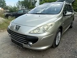 Srebrny Używany 2007 Peugeot 307 Kombi | 9900 zł (Drogi)