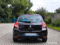 Czarny Używany 2009 Renault Clio III Hatchback | 9000 zł (Uczciwa cena)