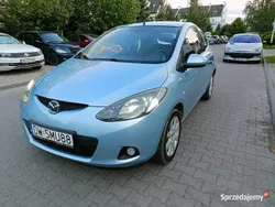 Niebieski Używany 2008 Mazda 2 Hatchback | 10 100 zł