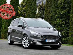 Szary Używany 2018 Ford S-MAX Vignale Minivan | 69 900 zł (Dość drogi)
