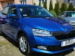 Niebieski Używany 2019 Skoda Fabia Ambition Hatchback | 36 900 zł (Dość drogi)