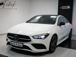 Biały Używany 2022 Mercedes CLA200 AMG Sedan/Limuzyna | 147 900 zł (Dość drogi)