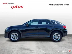 Czarny (metalik) Używany 2020 Audi Q3 Sportback Ambiente SUV | 124 900 zł (Dość drogi)