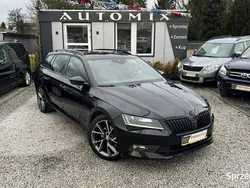 Czarny Używany 2017 Skoda Superb SportLine Kombi | 59 900 zł (Uczciwa cena)