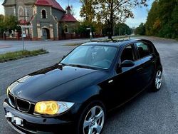 Czarny Używany 2008 BMW 123 Hatchback | 23 909 zł