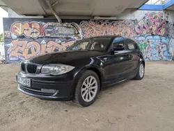 Czarny Używany 2007 BMW 118 Hatchback | 11 900 zł