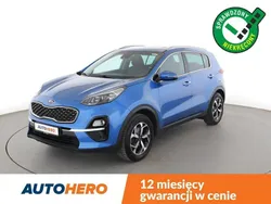 Niebieski Używany 2019 Kia Sportage 2 SUV | 75 800 zł (Uczciwa cena)