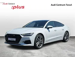 Biały Używany 2024 Audi A7 Ambiente Hatchback | 263 900 zł (Uczciwa cena)