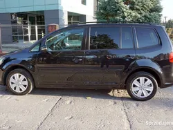 Czarny Używany 2010 VW Touran Minivan | 25 900 zł (Drogi)