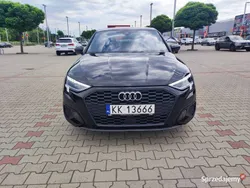 Czarny Używany 2023 Audi A3 Ambiente Sedan/Limuzyna | 99 900 zł (Uczciwa cena)