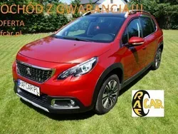 Bordowy Używany 2018 Peugeot 2008 SUV | 37 999 zł (Super Cena)