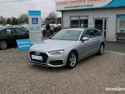 Srebrny Używany 2021 Audi A4 Kombi | 95 899 zł (Dość drogi)