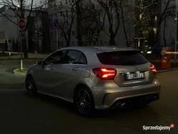Srebrny Używany 2018 Mercedes A180 AMG line Hatchback | 65 900 zł (Dobra cena)
