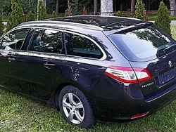 Czarny Używany 2014 Peugeot 508 Sedan/Limuzyna | 22 000 zł (Uczciwa cena)
