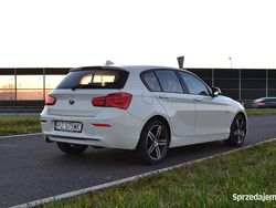 Biały Używany 2017 BMW 118 Sport Line Hatchback | 58 000 zł (Uczciwa cena)