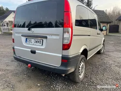 Srebrny Używany 2009 Mercedes Vito Minivan | 44 999 zł (Uczciwa cena)