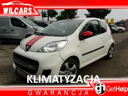 Biały (metalik) Używany 2009 Peugeot 107 Hatchback | 7500 zł