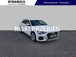 Biały Używany 2023 Audi A3 Sportback Hatchback | 117 800 zł (Uczciwa cena)