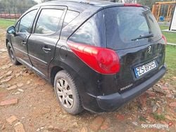 Czarny Używany 2008 Peugeot 207 Kombi | 2500 zł (Super Cena)