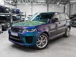 Niebieski Używany 2019 Land Rover Range Rover Sport SVR SUV | 339 000 zł