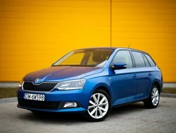 Niebieski Używany 2018 Skoda Fabia Kombi | 24 900 zł (Super Cena)