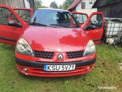 Czerwony Używany 2002 Renault Clio II Hatchback | 3500 zł (Dobra cena)