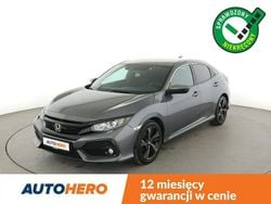 Szary Używany 2017 Honda Civic Hatchback | 53 400 zł (Uczciwa cena)