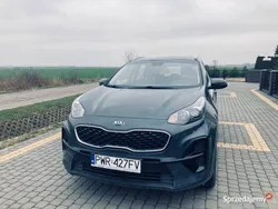 Szary Używany 2019 Kia Sportage SUV | 69 000 zł (Dobra cena)