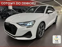 Biały Nowe 2025 Audi A3 Sportback Ambiente Hatchback | 149 100 zł (Uczciwa cena)