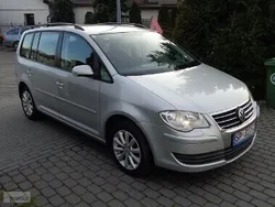 Srebrny Używany 2007 VW Touran Minivan | 17 900 zł (Uczciwa cena)