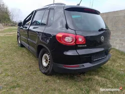 Czarny Używany 2008 VW Tiguan SUV | 11 200 zł