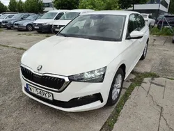 Biały Używany 2020 Skoda Scala Ambition Hatchback | 31 700 zł (Dobra cena)