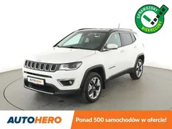 Biały Używany 2018 Jeep Compass SUV | 73 500 zł (Uczciwa cena)