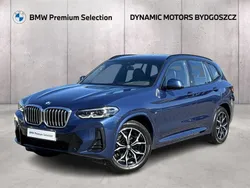 Niebieski phytonic metalizowany Używany 2021 BMW X3 Performance SUV | 169 900 zł (Uczciwa cena)