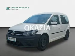 Biały Używany 2020 VW Caddy Trendline Minivan | 46 500 zł (Super Cena)