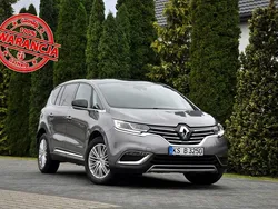 Szary Używany 2016 Renault Espace Minivan | 52 900 zł