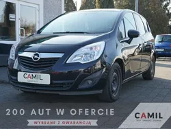 Czarny Używany 2011 Opel Meriva Minivan | 12 900 zł (Dobra cena)