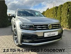 Szary Używany 2019 VW Tiguan R-line SUV | 112 800 zł