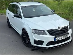 Biały Używany 2015 Skoda Octavia vRS Kombi | 55 000 zł (Dość drogi)